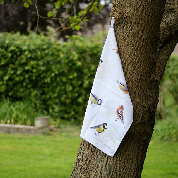 Geschirrhandtuch Gartenvögel