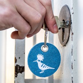 NABU-Schlüsselanhänger Wiedehopf