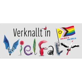 Sticker „Verknallt in Vielfalt“