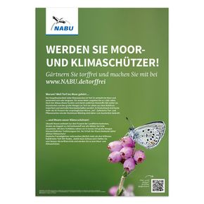Werden Sie Moor- und Klimaschützer! (Poster)