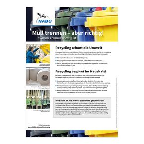Müll trennen, aber richtig - Warum Trennen wichtig ist