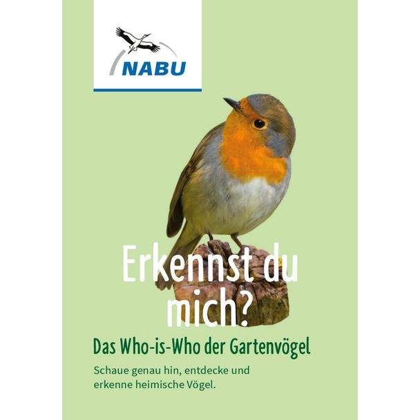 Leporello Gartenvögel