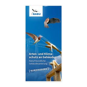 Faltblatt - Artenschutz an Gebäuden