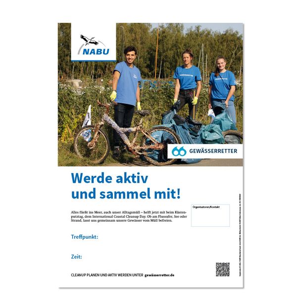 Plakat "International Coastal Cleanup Day"